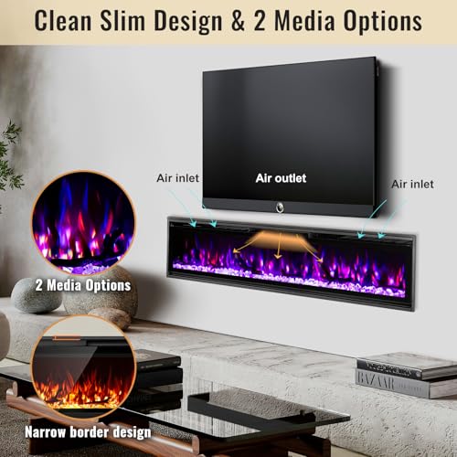 50% Off TaleBoy 50" Electric Fireplace Insert - Image 5