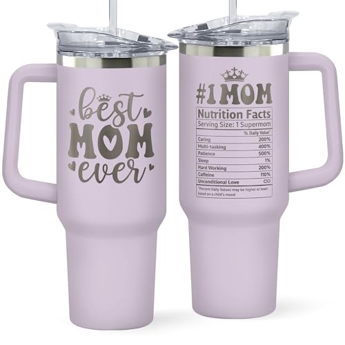 30% Off KatAndNat 40oz Mom Gift Tumbler Cup