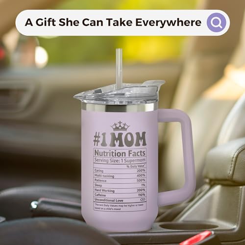 30% Off KatAndNat 40oz Mom Gift Tumbler Cup - Image 4
