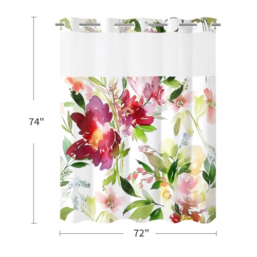 30% Off Litabel Floral Shower Curtain Set with Liner - Image 3
