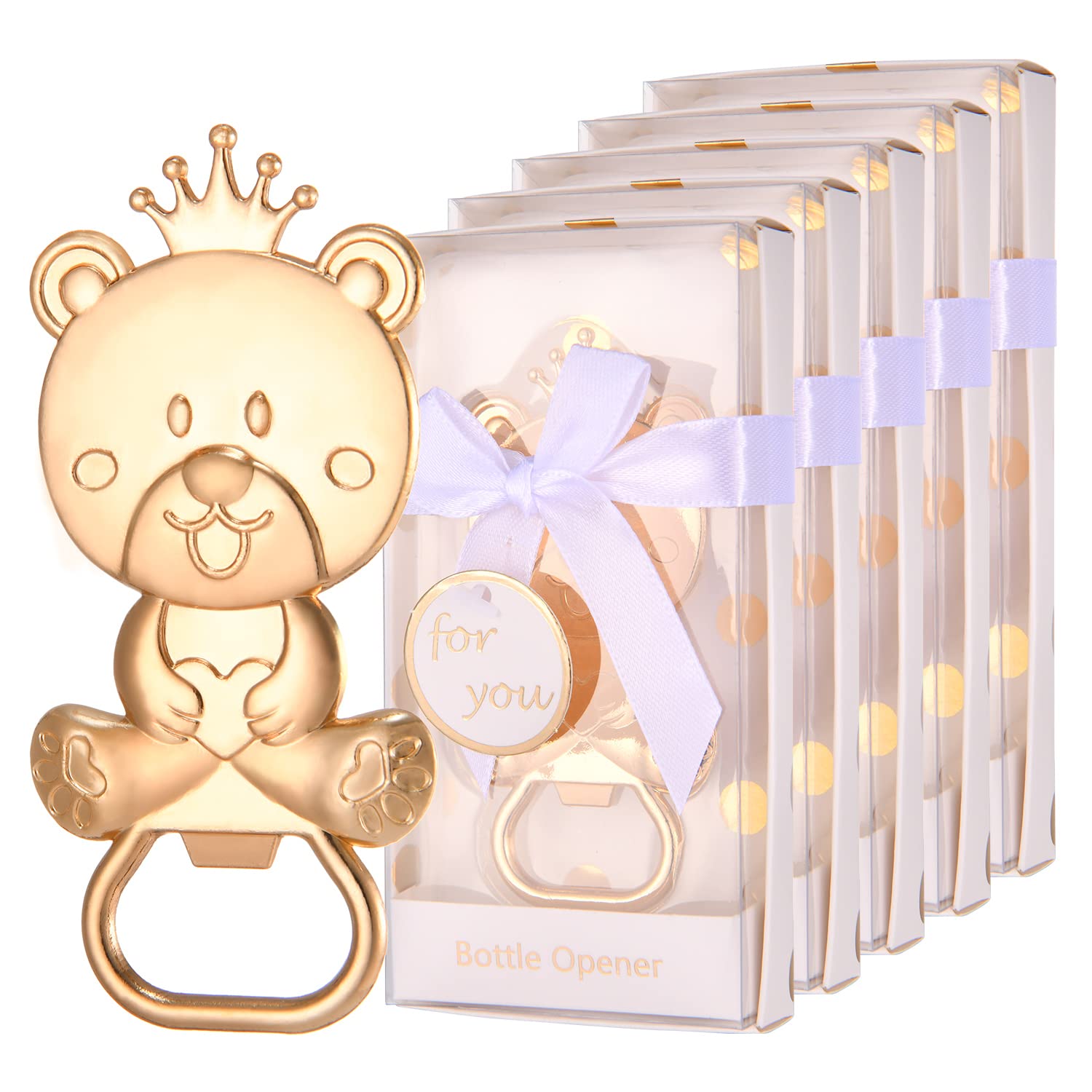 50% Off 50 Bear Bottle Openers for Baby Showers