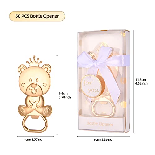 50% Off 50 Bear Bottle Openers for Baby Showers - Image 3