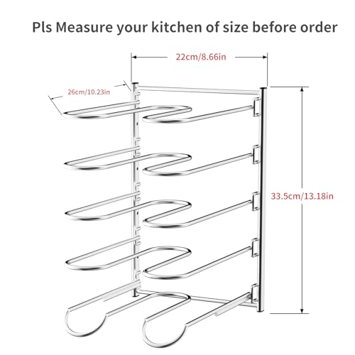50% Off JAQ Pots and Pans Organizer - Heavy Duty - Image 3