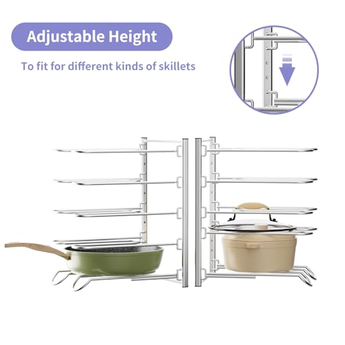 50% Off JAQ Pots and Pans Organizer - Heavy Duty - Image 7