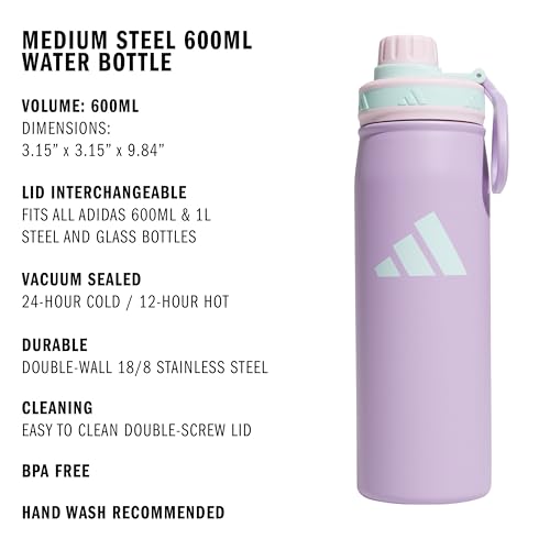 Save 45% on adidas 20 oz Stainless Steel Water Bottle - Image 3