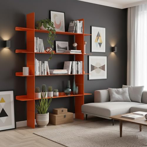 37% Off: AxureM 4-Tier Floating Wall Shelf for Home Decor - Image 6