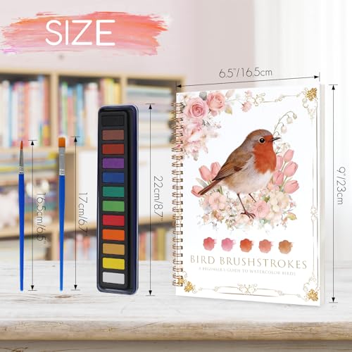Easy-Learn Bird Watercolor Workbook at 50% Off! - Image 6
