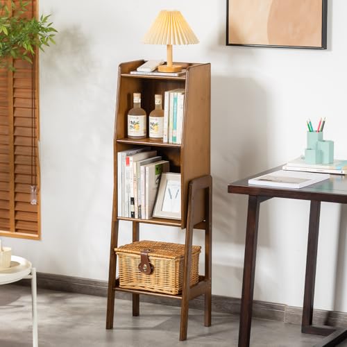 50% Off 3-Tier Bamboo Bookshelf by ABAMFUR