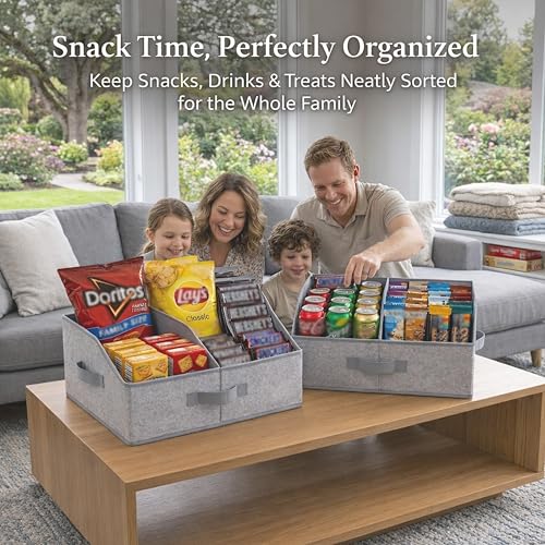3-Pack Snack Organizers for Countertop, Save 50% - Image 4
