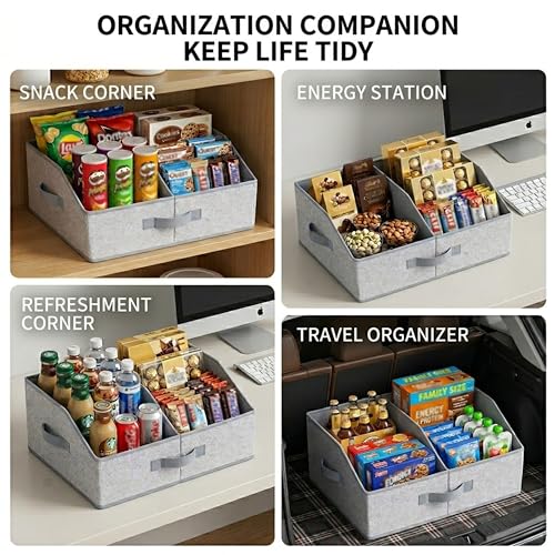 3-Pack Snack Organizers for Countertop, Save 50% - Image 6