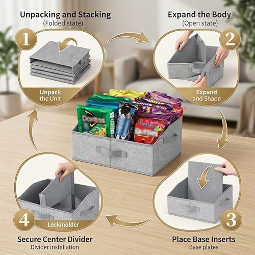 3-Pack Snack Organizers for Countertop, Save 50% - Image 7