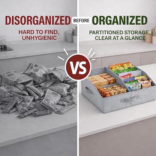 3-Pack Snack Organizers for Countertop, Save 50% - Image 8