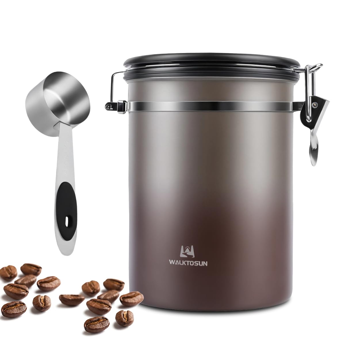 30% Off Stainless Steel Coffee Canister Airtight Storage