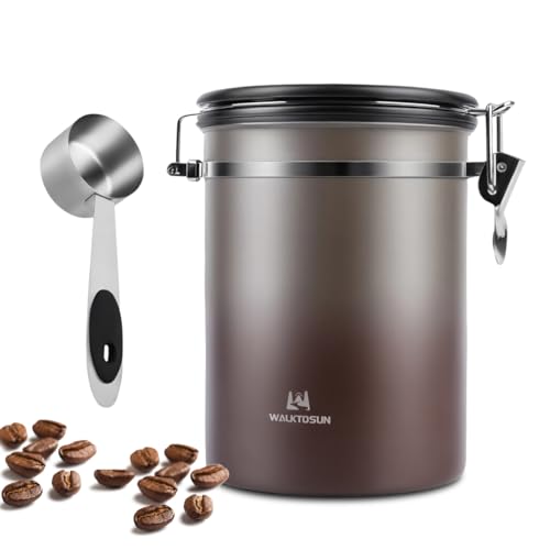 30% Off Stainless Steel Coffee Canister Airtight Storage - Image 2