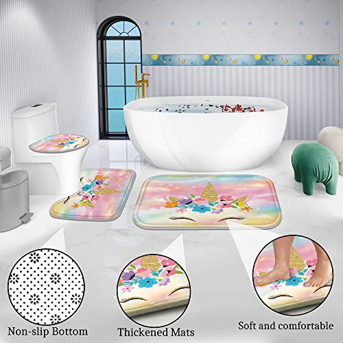 26% Off Poedist 4-Piece Floral Bathroom Set - Image 5