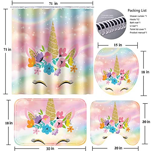 26% Off Poedist 4-Piece Floral Bathroom Set - Image 8