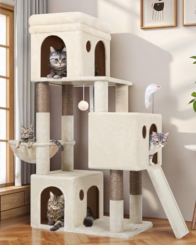 45% Off Globlazer 52" Cat Tower with 3 Condos - Image 2