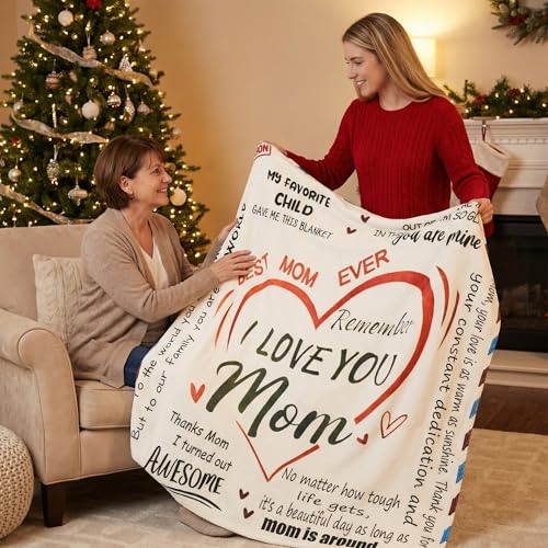 56% Off Super Soft Personalized Throw Blanket for Mom - Image 6