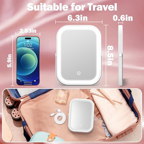 50% Off ROLOVE Rechargeable Makeup Mirror - Image 3