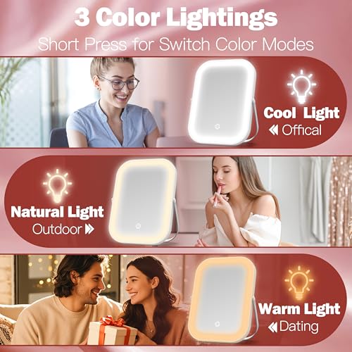 50% Off ROLOVE Rechargeable Makeup Mirror - Image 4