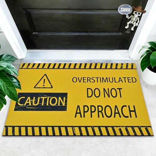 40% Off Yinhua Funny Door Mat – 17x29 Outdoor Doormat