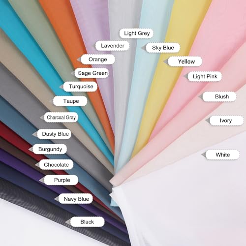OVZME Sheer Curtains 84 Inches Long 2 Panels Set, Light Filtering Transparent Lightweight Soft Window Treatment Panels for Study Room Living Room Guest Room, Each 42W x 84L Inches, Lime - Image 8