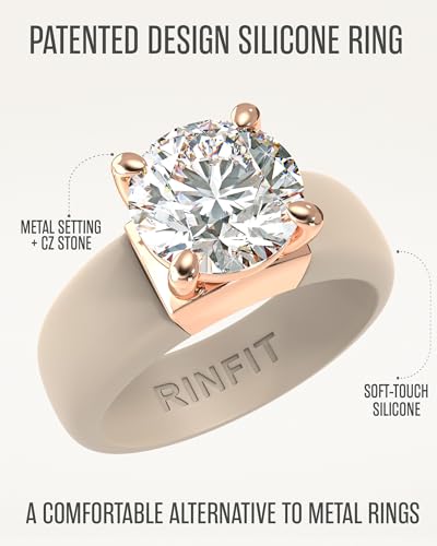 Save 10% on Rinfit Silicone Ring with Cubic Zirconia - Image 6
