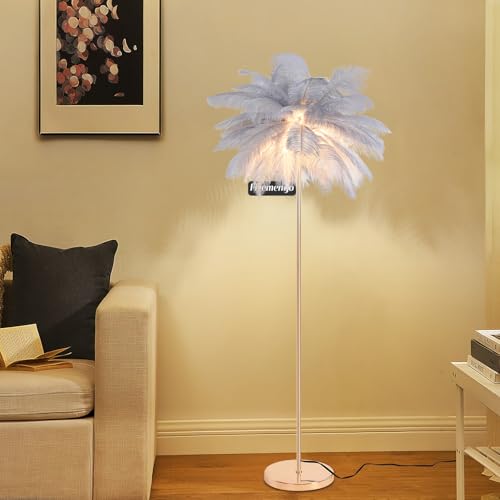 50% Off Fivemengo Ostrich Feather Floor Lamp - Image 2