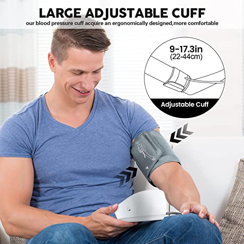 50% Off Blood Pressure Monitor with Large Cuff & Voice - Image 5