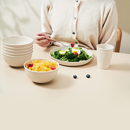 20% Off HXYPN 18pc Wheat Straw Dinnerware Set - Image 6