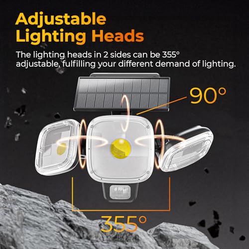 50% Off ESLIGHTION Solar Motion Sensor Lights 2-Pack - Image 5