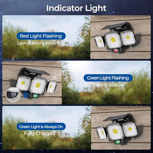 50% Off ESLIGHTION Solar Motion Sensor Lights 2-Pack - Image 8