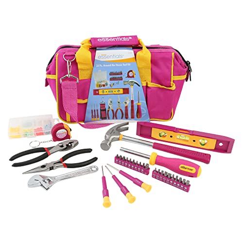 46% Off 32-Piece Pink DIY Tool Kit for Home Projects - Image 5