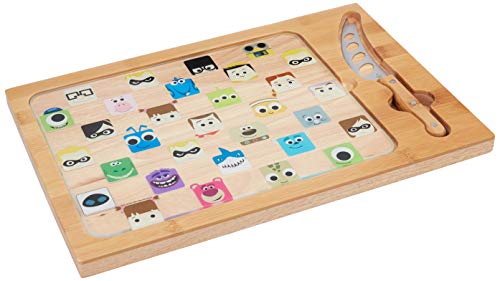 33% Off Disney Pixar Cheese Board Set with Knife - Image 2