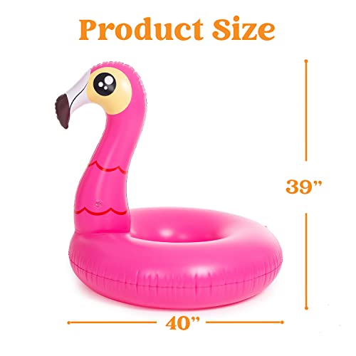 43% Off JOYIN 2-Pack Flamingo & Unicorn Pool Float - Image 6