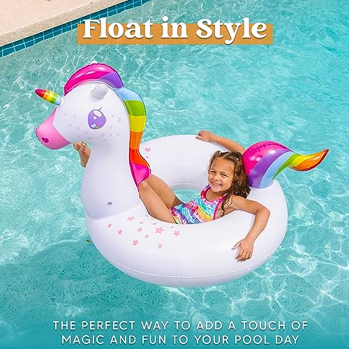 43% Off JOYIN 2-Pack Flamingo & Unicorn Pool Float - Image 7