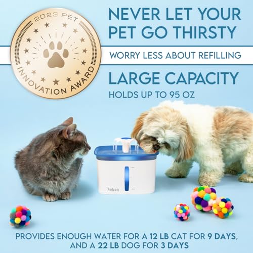 29% Off Veken 2.8L Pet Fountain - Best Deal - Image 4