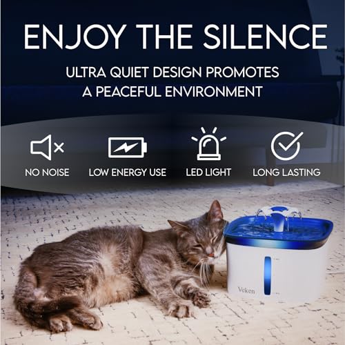 29% Off Veken 2.8L Pet Fountain - Best Deal - Image 7