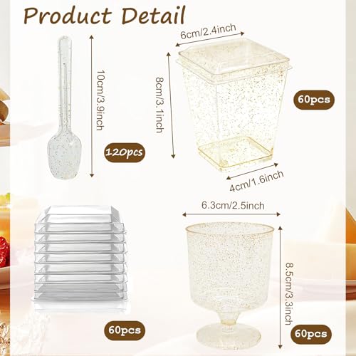 7% Off 360-Pack Plastic Dessert Cups with Lids & Spoons - Image 3