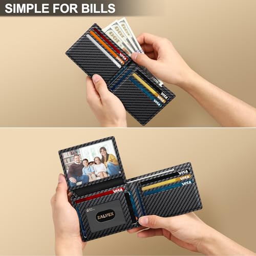 38% Off Slim RFID Wallet for Men – Holds 14 Cards - Image 6