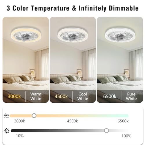 40% Off Deyagoo Ceiling Fan Light with Remote - Image 4