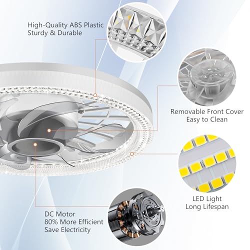 40% Off Deyagoo Ceiling Fan Light with Remote - Image 6