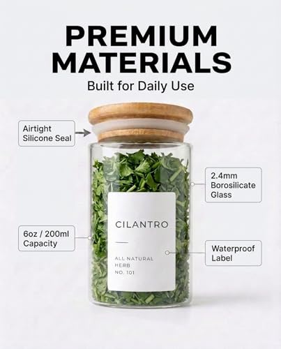 22% Off Bloomondo Spice Jars with Labels - Image 6