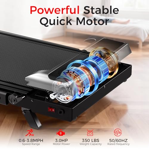 25% Off Walking Pad Treadmill with 8% Incline - Image 3