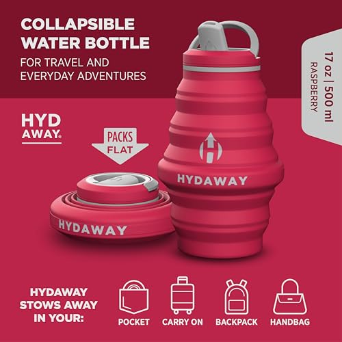 HYDAWAY 17oz Collapsible Water Bottle - Best Value Deal - Image 3