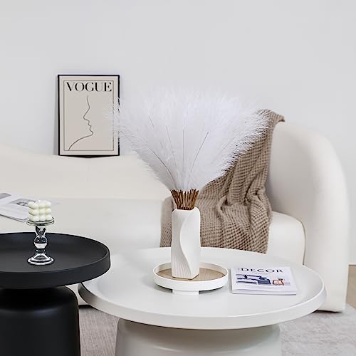 29% Off Wertuirk 30pcs White Faux Pampas Grass Decor - Image 7