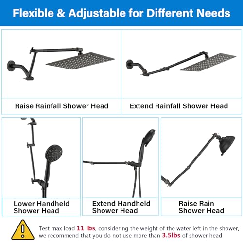 44% Off PDPBath 16-Inch Shower Arm Extender - Image 7