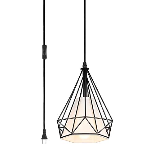 50% Off YeLEEiNO Vintage Industrial Plug-in Pendant Light - Image 2