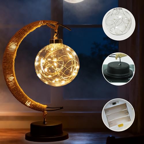 50% Off Moon Night Light with Hanging Star - Image 3