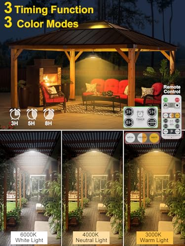 30% Off: T-SUN Solar Shed Lights with Remote - Image 4